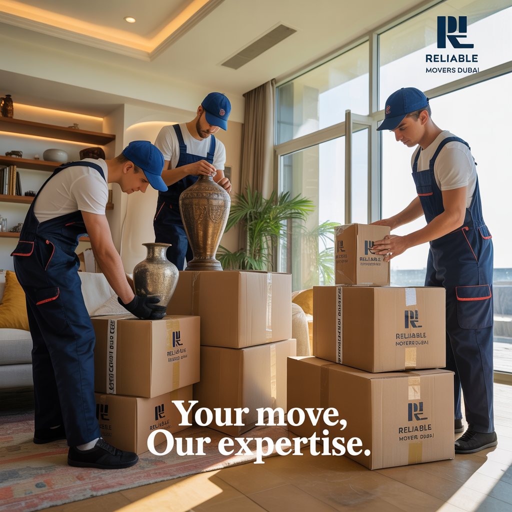 Movers packing household items into labeled boxes, illustrating what do packers and movers do process step-by-step
